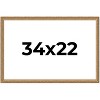 PosterPalooza | 34x22 Wood Antique Frame with UV Acrylic, 4 Finishes: Bronze, Gold, Silver, and Black - 2 of 4