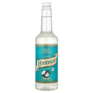 ChocZero, Premium Syrup, Coconut, Sugar Free, 25.4 fl oz - 1 of 4