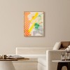 Art Remedy Orange and Green Shades Retro Summer Drinks Art Prints Framed - 2 of 4