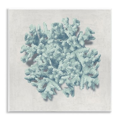 Stupell Industries Coral Blue Sea Beach Design, 12" x 12"