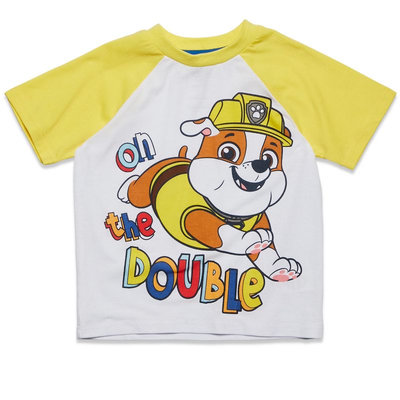 PAW Patrol Chase Marshall Little Boys 3 Pack Graphic T-Shirt , 2 of 5