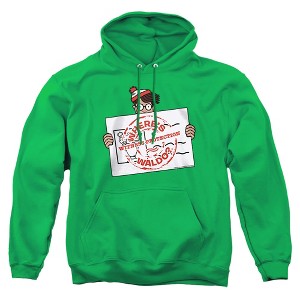Wheres Waldo Witness Protection Adult Pull-Over Hoodie - 1 of 4