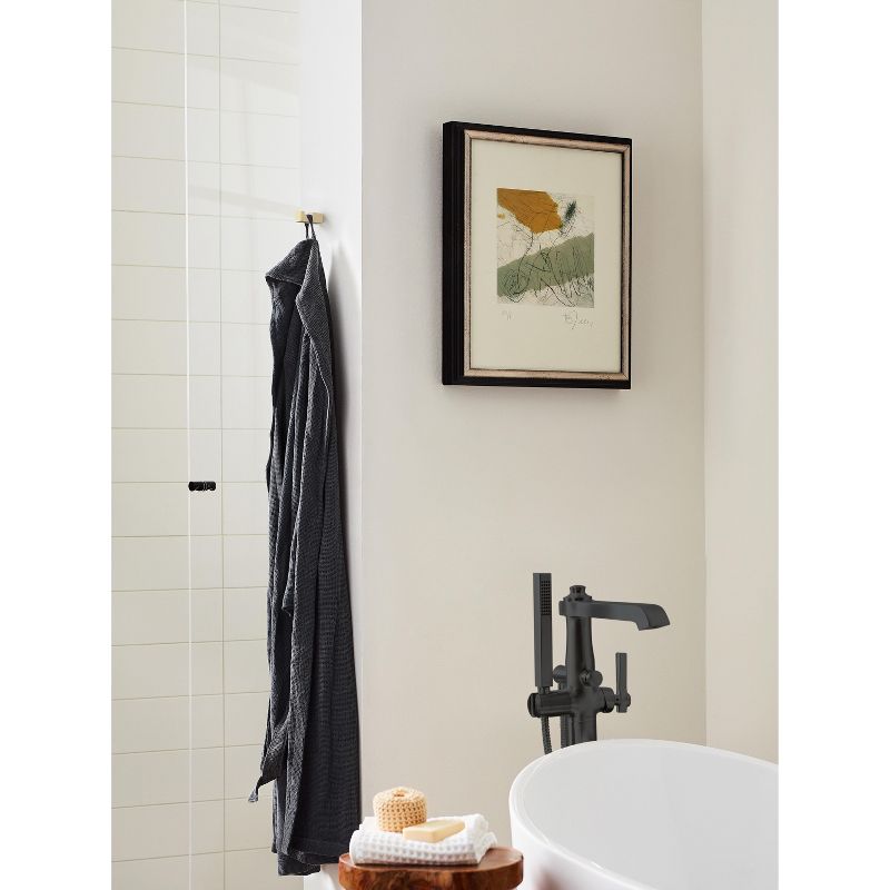 Amerock Monument Wall Mounted Towel and Robe Hook, 3 of 6