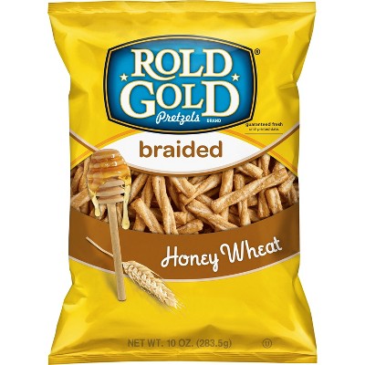 Rold Gold Braided Honey Wheat Pretzels - 10 Oz