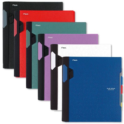 Five Star 1 Subject College Ruled Spiral Notebook (Colors May Vary)