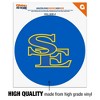 Southeastern Oklahoma State University Primary Logo Automotive Car Window Locker Circle Bumper Sticker - 3 of 4