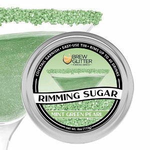 Brew Glitter Colorful Cocktail Rimming Glitter Sugar Series (1x 4oz Tin) - 1 of 4