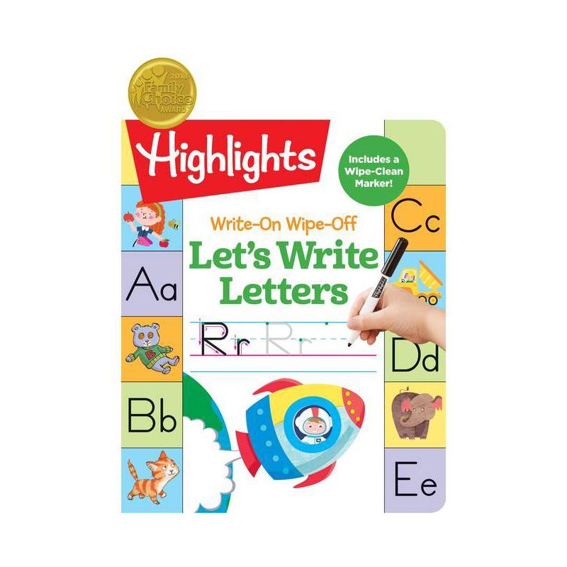 WriteOn Wipe Off Let&#39;s Write Letters - by Highlights, 1 of 2