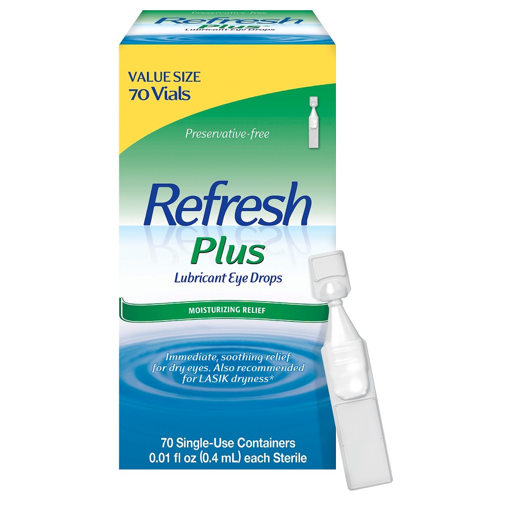 Refresh Plus Lubricant Eye Drops - Value Size