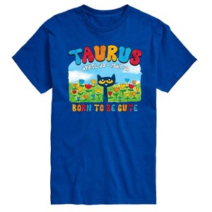 Men's - Pete the Cat - Taurus Short Sleeve Graphic T-Shirt - 1 of 4