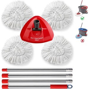 Refill for O-Ceda EasyWrin Spin Mop Head 1-Tank System Only, 6 Refills - 1 of 4