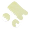 Unique Bargains Gua Sha Head Massage Comb Green 1 Pc - image 3 of 4