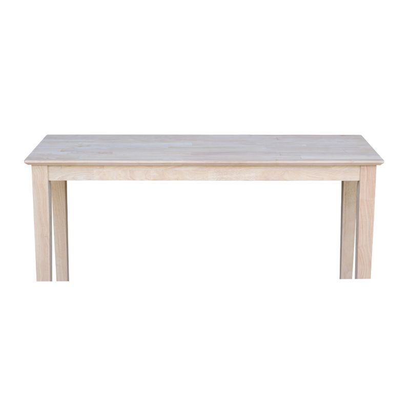 Shaker Table Unfinished - International Concepts, 5 of 10