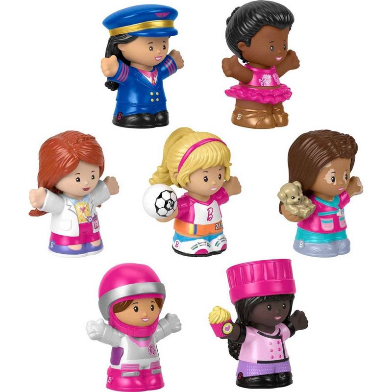 Fisher-Price Little People Barbie You Can Be Anything Figures - 7pk, 2 of 8