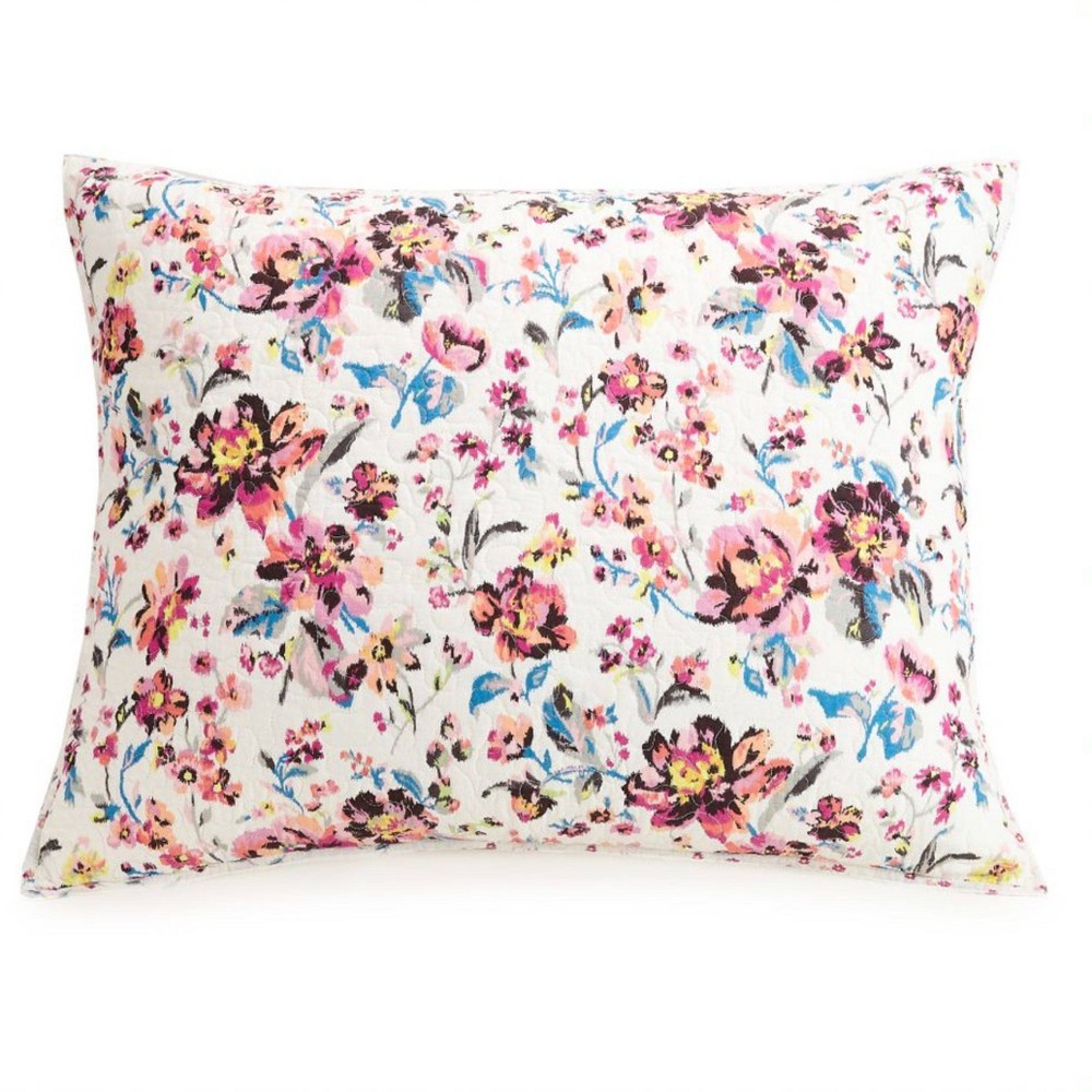 Photos - Pillowcase Vera Bradley Standard Indiana Rose Pillow Sham Pink  