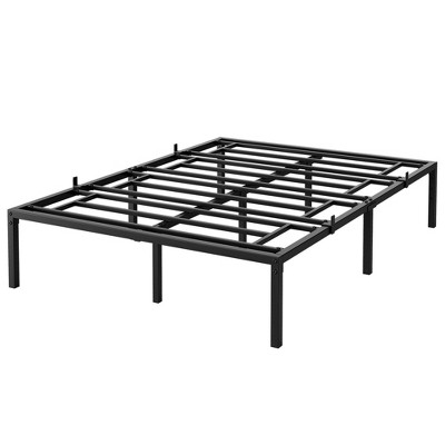 Bed Frame, Heavy Duty Metal Platform Bed, 1000LBS Capacity, Noise-Free, Anti-Sliding Slats