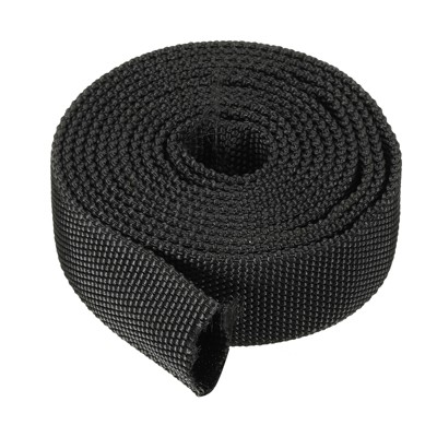 Unique Bargains Durable Nylon Flexible Protective Insulation Cable Hose Sleeve
