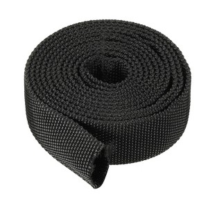 Unique Bargains Durable Nylon Flexible Protective Insulation Cable Hose Sleeve - 1 of 3
