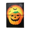Unique Bargains Halloween Jack-O'-Lantern Passport Holder Black Orange 1 Pc - 4 of 4