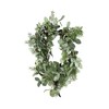 Whisen D24" Foliage/Cedar Christmas Wreath - 2 of 4