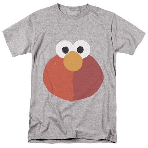 Sesame Street The Elmo Smile Adult T Shirt, Athletic Heather - image 1 of 4