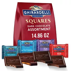 Ghirardelli Premium Dark Assortment Chocolate Squares - 14.86oz