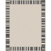 ABYNOW Machine Washable Area Rug – Vintage Blue Abstract Pattern, Non-Slip Low Pile Chenille for Bedroom & Living Room - 3 of 4