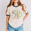 Simply Sage Market Women's Retro Hot Cocoa Season Short Sleeve Ringer Tee - 2 of 4