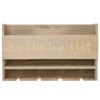 The Lakeside Collection Rustic Wall Mounted Wine Rack and Glass Holder - 4 of 4