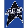 Juniors Womens Star Trek To Boldly Go Starfleet T-Shirt - 2 of 4