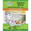 Larissa Veronica Hazelnut Mocha Sumatra Decaf Coffee (Gourmet, Naturally Flavored, Whole Coffee Beans) (8 oz, ZIN: 561028) - 2 of 4