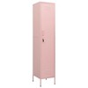 VidaXL Locker Cabinet Pink 13.8 in.x18.1 in.x70.9 in. Steel - 2 of 4