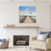 Stupell Industries Seagulls over Pier, 30" x 30" - 2 of 4