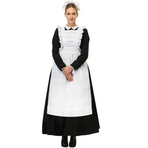HalloweenCostumes.com Traditional Maid Plus Size Costume for Women - 1 of 3