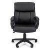 Simple Relax Standard Back Upholstered Office Chair, Black - 4 of 4