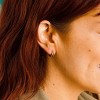 Made By Mary | Split Huggie Hoop Earrings - 2 of 4