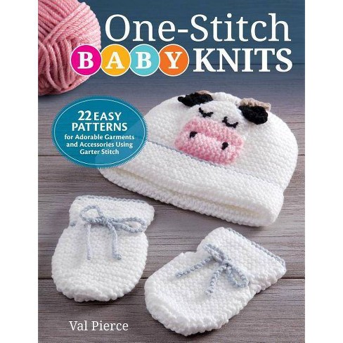 One Stitch Baby Knits By Val Pierce Paperback