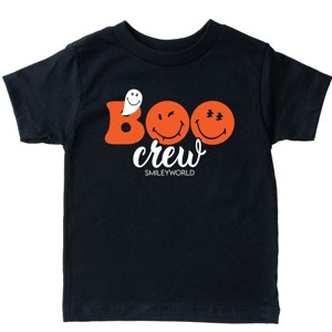 SmileyWorld Boo Crew - Youth Short Sleeve Graphic T-Shirt and Toddler Short Sleeve Graphic T-Shirt - 1 of 4