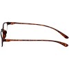 Calabria 718 Flexie Reading Glasses | Unisex Readers | Lightweight & Flexible | Patented Design | Ebony Black +1.50 - 3 of 4