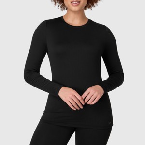 トップス OPPOSE DUALTY Long Sleeves Thermal Hanes Women's Everyday Thermal Long Sleeve Top - Black XL : Target