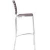 Zuo Criss Cross Barstool (Set of 2) Espresso - 4 of 4