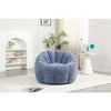 Lyngins Giant Faux Fur Bean Bag Chair, Ergonomic Lazy Chair with Memory Foam, Stylish Accent Chair, Single Sofa Chair for Home & Leisure - 2 of 4