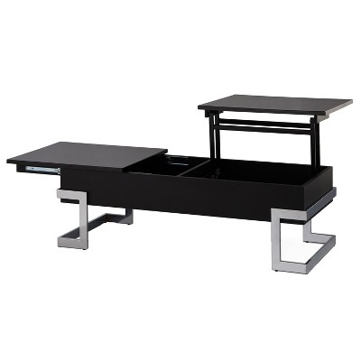 NicBex Modern 47.5" Rectangle Coffee Table with Half Lift and Half Gliding Top Design for Living Room