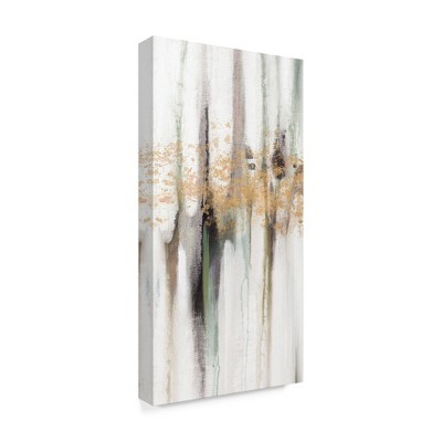 Trademark Fine Art -Studio W 'Falling Gold Leaf I' Canvas Art