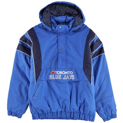 STARTER Mens Toronto Blue Jays Pullover Jacket
