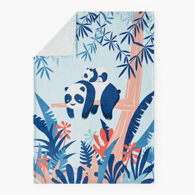 Cozy Bliss Soft Reversible Kid Throw Blanket Printed Bedding Blanket
