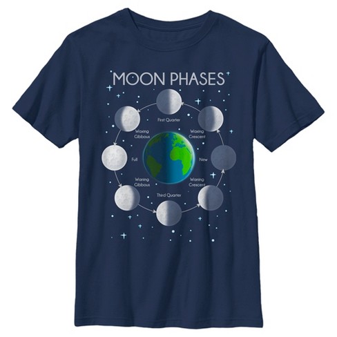 Boy's Husky Lost Gods Moon Phases Diagram - image 1 of 3