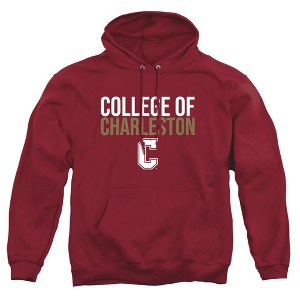 College of Charleston Official Stacked Adult Pull-Over Hoodie - 1 of 4