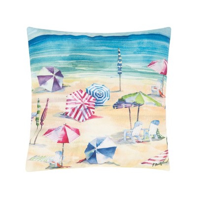 C&F Home 18" x 18" Rainbow Beach Indoor/Outdoor Pillow