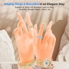 SereneLife Mannequin Jewelry Hand Display - Elegant and Durable Jewelry Stand for Rings, Bracelets, and Watches, Skin tone - 4 of 4